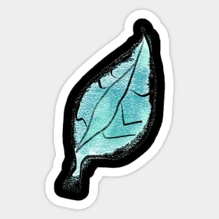 A POWERFUL LEAF Sticker